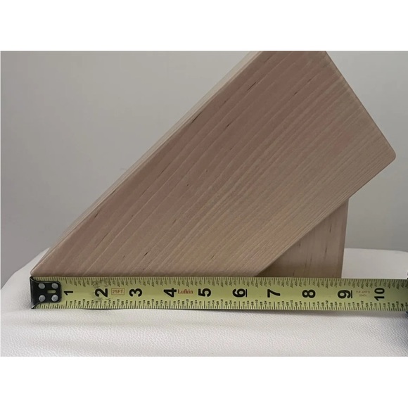 J. A. Henckels International 9 Slot Hardwood Knife Storage Block - Picture 6 of 6